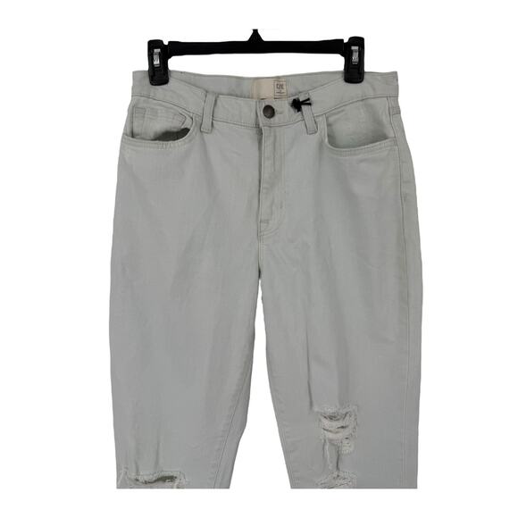 C/E by Current Elliott jeans relaxed cuffed boyfriend light blue size 28 - Picture 2 of 7